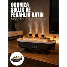 Ultra Sessiz Titanik Gemi Led Işıklı Aroma Difüzörü Oda Nemlendirici Yeni Nesil Mh-hs2638-5306