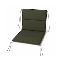 Microcase İple Sabitlemeli Katlanabilir Sırtlıklı Tasarım Kamp Sandalyesi Minderi Piknik Outdoor Balıkçılık 80x40 Cm Al5565 Yeşil