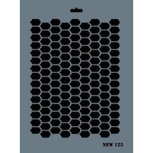 Mey İthalat Rich New Seri N-125 Stencil 35x25 Cm