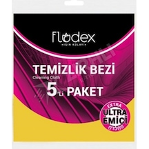 4 Adet Flodex Temizlik Bezi 5'li Renkli