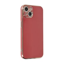 Apple iPhone Uyumlu 14 Kılıf Volet Silikon - Kırmızı Bzsxx00 1