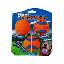 Chuckit Fetch Medley Gen 3 Köpek Oyun Topu Seti 3'lü Paket Orta Boy