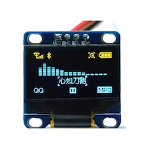 0.96'' 128x64 Oled Grafik Lcd Ekran Mavi 28675464