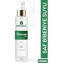 Saf Biberiye Suyu Dökülme Karşıtı Ve Saç Uzamasını Destekleyici Saç Toniği %100 Doğal 100 Ml