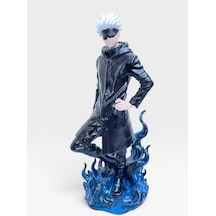 Jujutsu Kaisen Satoru Gojo Mavi Lanetli Enerji Efektli Anime Heykelcik 15 Cm