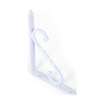 2 Adet Ferforje Raf Altı Ayağı 13x19 Cm Galvaniz