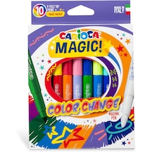 Carioca Magic Renk Değiştiren Keçeli Kalem 10'lu