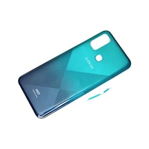 Infinix Hot 9 Kasa Arka Pil Batarya Kapağı Mavi Mavi