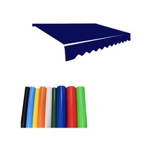 Tr Geri Çekilebilir Gölgelik Güneşlik Yedek Branda - Su Geçirmez Ağır Hizmet Tipi Pvc Teras Tente, Mağaza Vitrin Genel