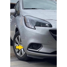 Opel Corsa E Krom Sis Farı Çerçevesi 2 Prç. 2015 ve Üzeri P.Çelik