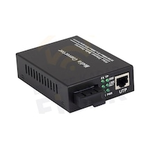 Fiber Optik Ethernet Media Converter 1000Mbps Gigabit