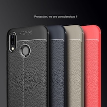 Huawei P20 Lite Kilif Antisok Silikon Kapak Kilif +Esnek Nano Cam 549404863