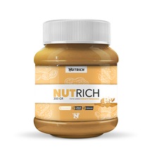 Nutrich Chunky Bisküvi Parçacıklı Doğal Fıstık Ezmesi 350 G