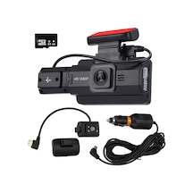 Maiyame F9 Çift Lens Araç Kamerası, 3.0 Ips Ekran, 170 Geniş Açı, 720p/1080p, 64gb Kart, Hareket Algılama, Kolay Kurulum