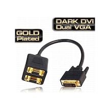 Dark Dk Hd Advıx2Vga Dvı Erkek / 2 X Vga Dişi Dönüştürücü