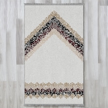 Namazlık Dokuma Halı Kaymaz Muslumana Seccade 80 x 130 KAHVERENGİ EVAŞK401D80
