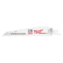 Milwaukee Sawzall Ahşap Tilki Kuyruğu Bıçağı - 150 mm - 5'li paket - T48005701 -