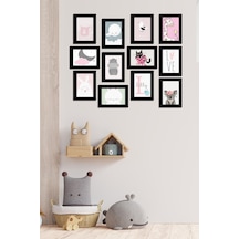 Modern Style 12 Parçalı Mdf Tablo Mck062 Çok Renkli - 713606093 Çok Renkli