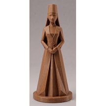 15 Cm Dekoratif Obje Hediyelik Kafkas Adige Çerkes 3d Baskı Heykel