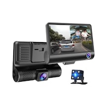 Dextel Dex-400 1080P Yol Kayıt 3 Kameralı Araç İçi Kamera