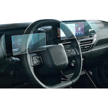 Citroen C4 Max 2025 Uyumlu Dijital Gösterge Ve Navigasyon 9h Nano Ekran Koruyucu 2'li Set