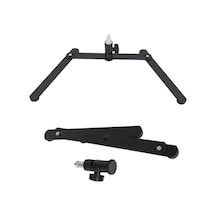 Createtech 360 Derece Metal Tepe Taban Masaüstü Telefon Tutucu, Minimalist Tasarım