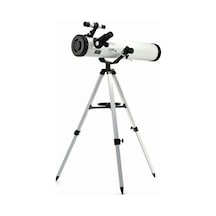 Nikula-76x700 Profesyonel Aynalı Uzay Teleskopu-beyaz