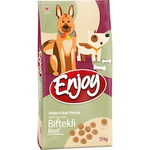 Enjoy Biftekli Yetişkin Köpek Maması  15 Kg