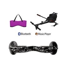 Citymate Elektrikli Kaykay Hoverboard Akıllı Denge 6.5 Inch + Hoverkart + Çanta Extrem50 Paket D02