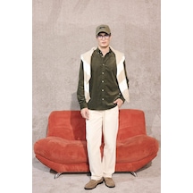 Defacto Relax Fit Düz Paça Pantolon E8177ax25aubg766 Bej-bg766