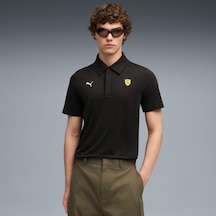 Puma Scuderia Ferrari Erkek Siyah Polo Tişört 632782-01 SIYAH