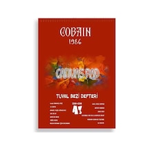 Cobain 1986 Tuval Bezi Defteri Akrilik Defteri Yağlıboya Defteri Guaj Defteri A3