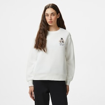 Anta Sports Club Kadın Beyaz Sweatshirt 862518708 BEYAZ