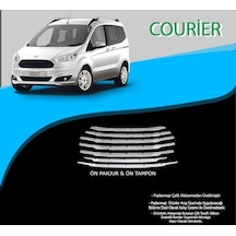 Ford Couier Krom Ön Panjur Krom Çıta 7 Prç