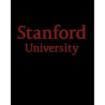 Zepplin Giyim Stanford University Red Büyük Sırt Patch Yama Siyah