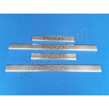 Vw Polo Krom Kapı Eşiği 2001-2009 4 Parça Paslanmaz Çelik (501406102)
