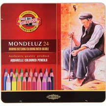 Koh-ı Noor Set Of Aquarell Coloured Pencils 3724 24