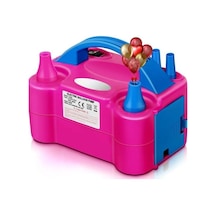 Shopexxtra Elektrikli Balon Pompası, Çift Nozullu Balon Şişirme Makinesi, 600w, 220-240v, Parti Diğer