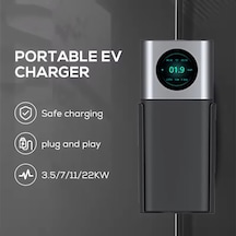 Hici Wifi 7 Kw 32A Elektrikli Araç Şarj İstasyonu + Çanta