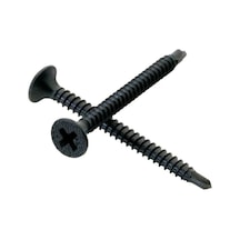 Sarcon 3.5 X 25 Alçıpan Ph2 Uç Yhb Akıllı Vida Siyah 300 Adet Vida 1