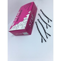 Bagdatlicosmetics Star Tel Toka Siyah No: 7 Büyük 125 Adetli Çok Renkli