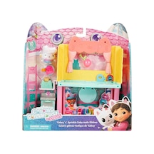 Gabby S Dollhouse Hayal Evi Mini Oyun Seti - Mercat Veya Cakey Karakterli Oda Setleri Diğer