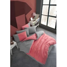 Kingsize Poplin Nev Diamond Koral Renkli