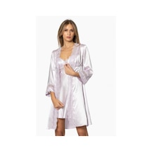 Pierre Cardin 6010 Kadın Saten Altılı Set - Viola Viola