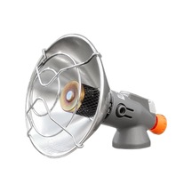 Geeksen Isıtıcı Açık Hava Taşınabilir Piezo Ateşlemeli Gazlı Isıtıcı Isıtıcı Kamp Yürüyüş Gri