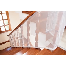 Portakal Safety Merdiven Güvenlik Filesi 75 CM x 3 M Çok Renkli