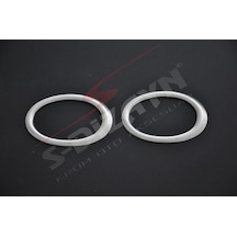 S-Dizayn Fiat Doblo Krom Sis Far Çerçevesi 2 Prç 2006-2010