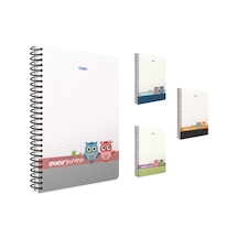 Evernote A4 80 Yaprak Kareli Pp Kapak Spiralli Defter 1695