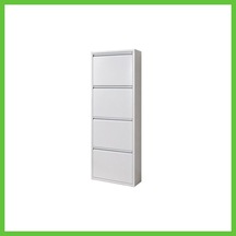 Bezos Kaser 9003 Beyaz 4lu Kılıtlı Metal Ayakkabılık Dmc