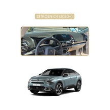 Cıtroen C4 2020+torpido Koruma Halısı Bej Kenar